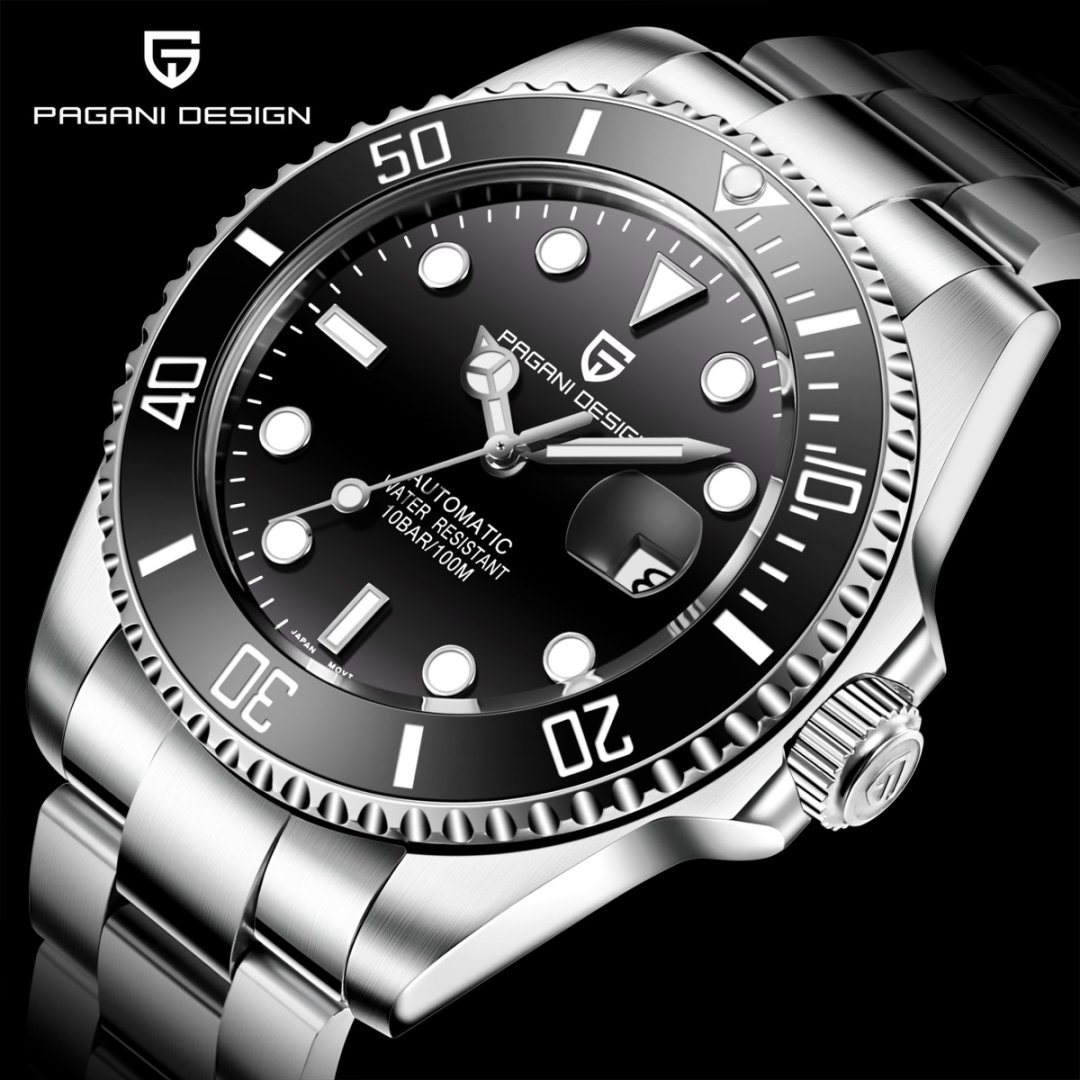 Rolex Watch Submariner - PAGANI DESIGN New JP Mechanical Watch