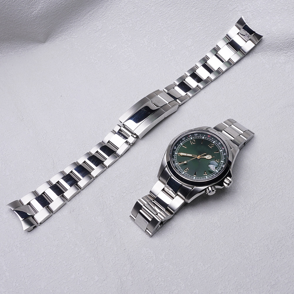 Suede Strap Watch - For Seiko Alpinist SARB017 SPB121 SPB123