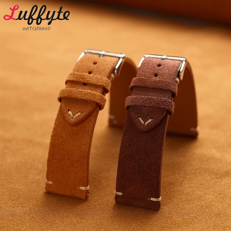 Vintage Suede Genuine Leather  - Suede Strap Watch review and price