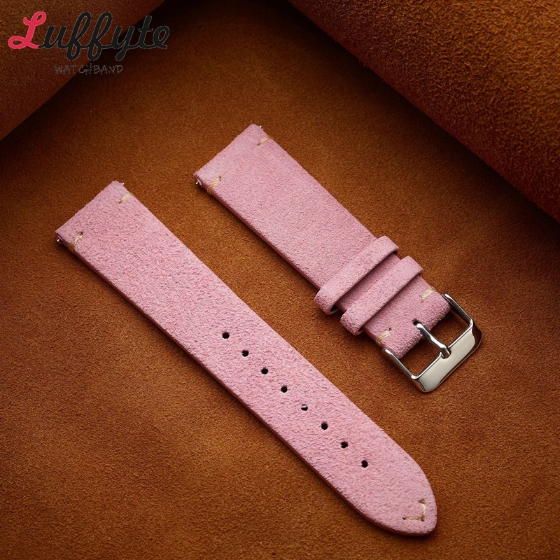 Vintage Suede Genuine Leather  - Suede Strap Watch review and price