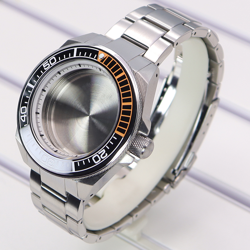 43.8mm Silver Modified Samurai - Seiko Watch 5 Sports review and price