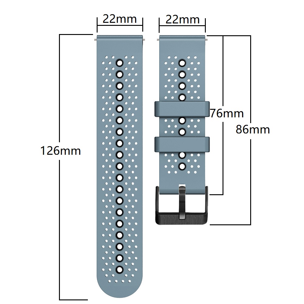 22mm Strap For HONOR Watch 6 S - Silicone Watch Band 22Mm review and price
