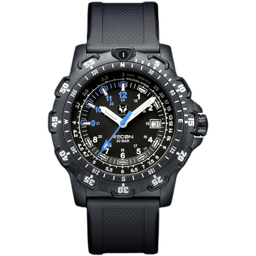 Hnlgnox Mens Pilot Watches Spo - Rubber Strap Diver review and price