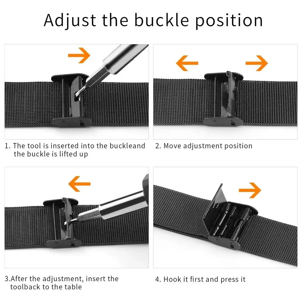 Metal Bands for Garmin Venu X1 - Mesh Strap Metal review and price