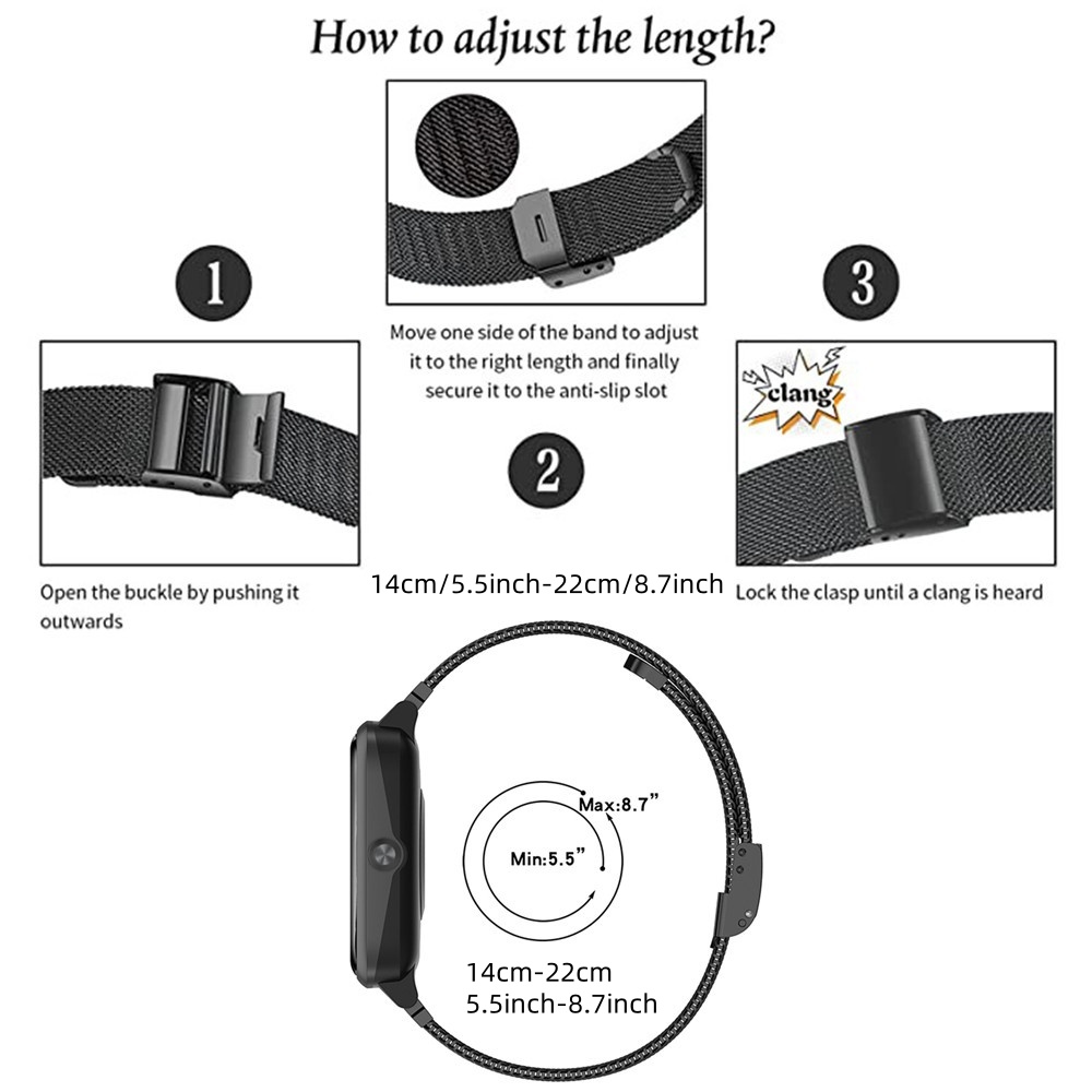 Metal Bands for Garmin Venu X1 - Mesh Strap Metal review and price