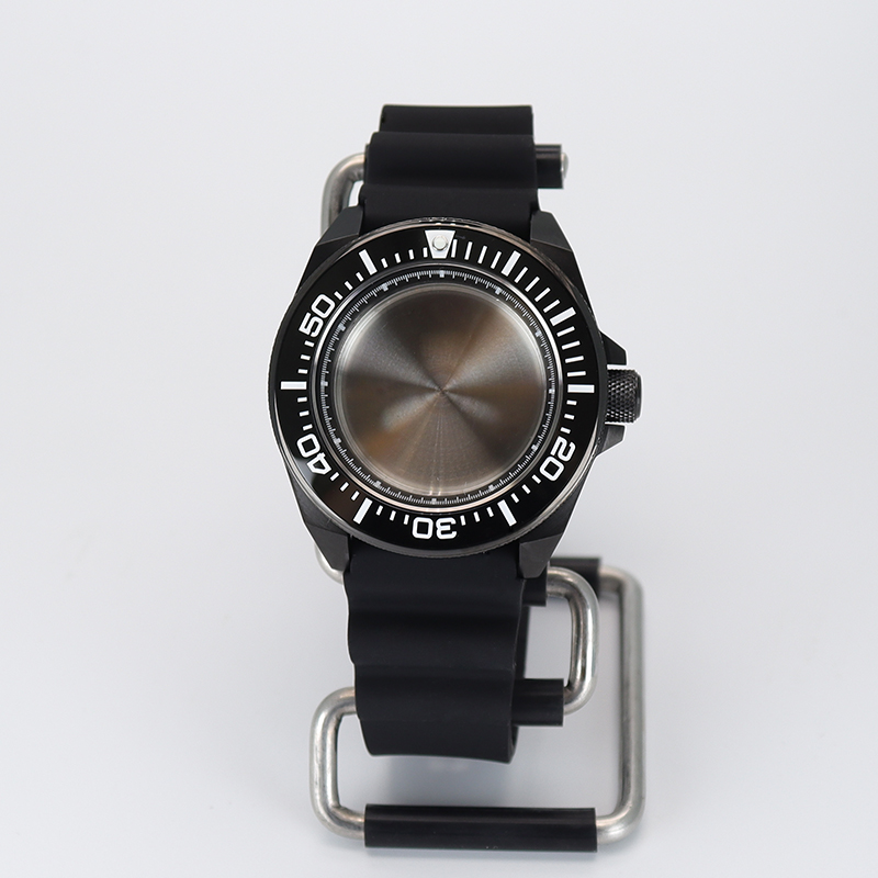 43.8mm Diver Watch Case Rubber - Rubber Strap Diver review and price