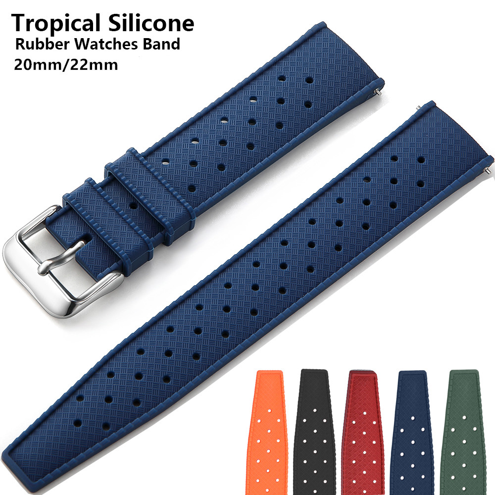 20mm 22mm Tropic Rubber Band f - Rubber Strap Diver review and price