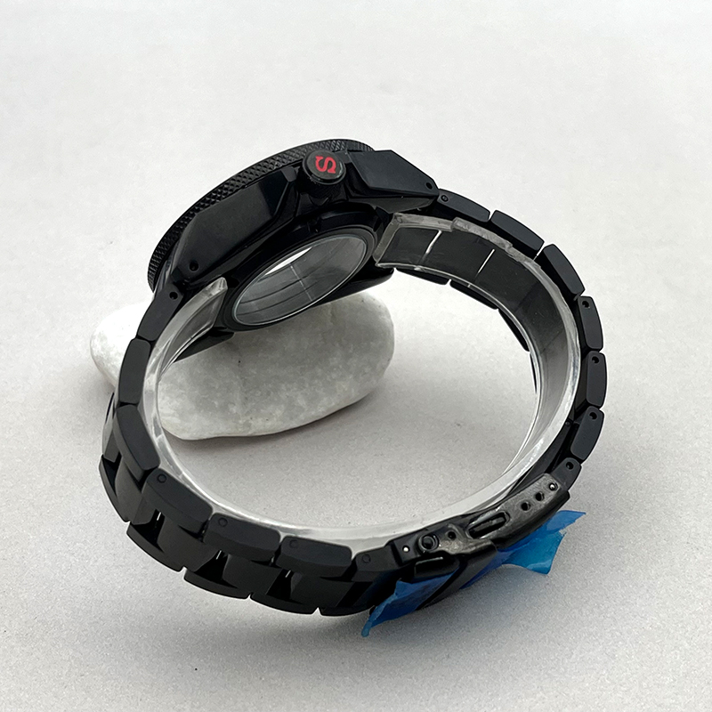 Black 45mm Seiko Samurai King  - Citizen Watch Tsuyosa review and price