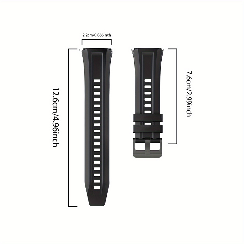 22mm Silicone Strap For Huawei - Silicone Watch Band 22Mm review and price