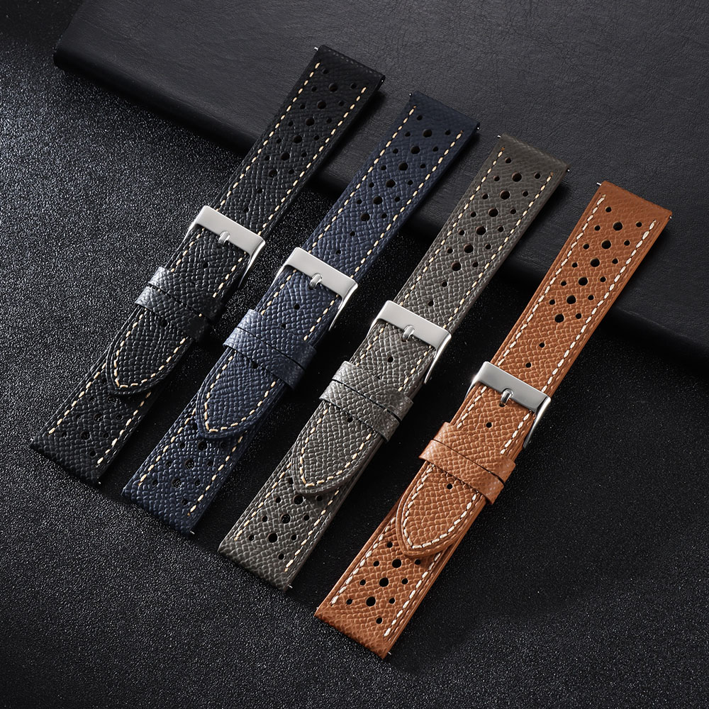 18mm 19mm 20mm 22mm Breathable - Leather Strap Quick Release review and price
