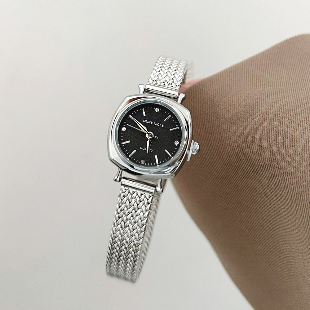 CILOA-Vintage Square Women Qua - Mesh Strap Metal review and price