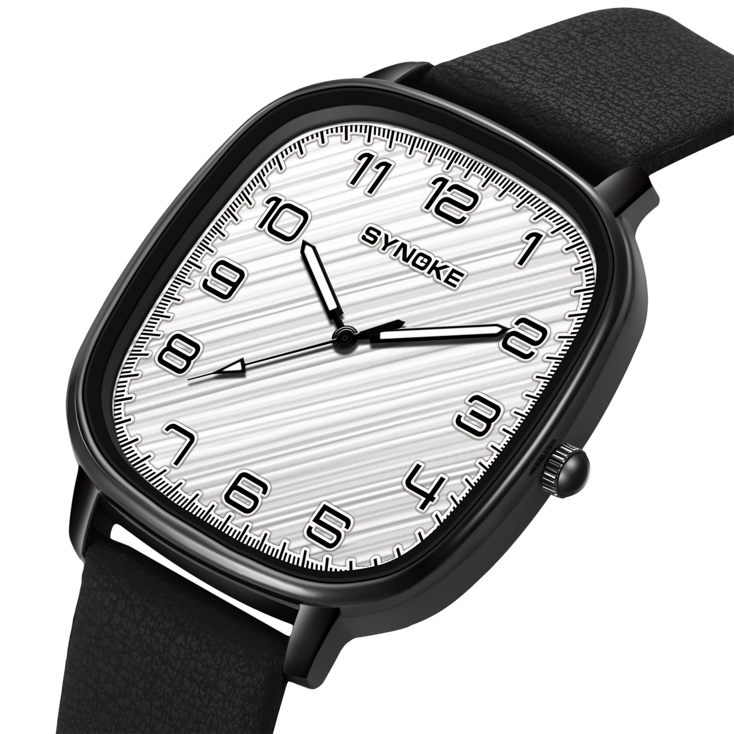 Watch For Men SYNOKE Top Brand - Leather Watch Band Men review and price