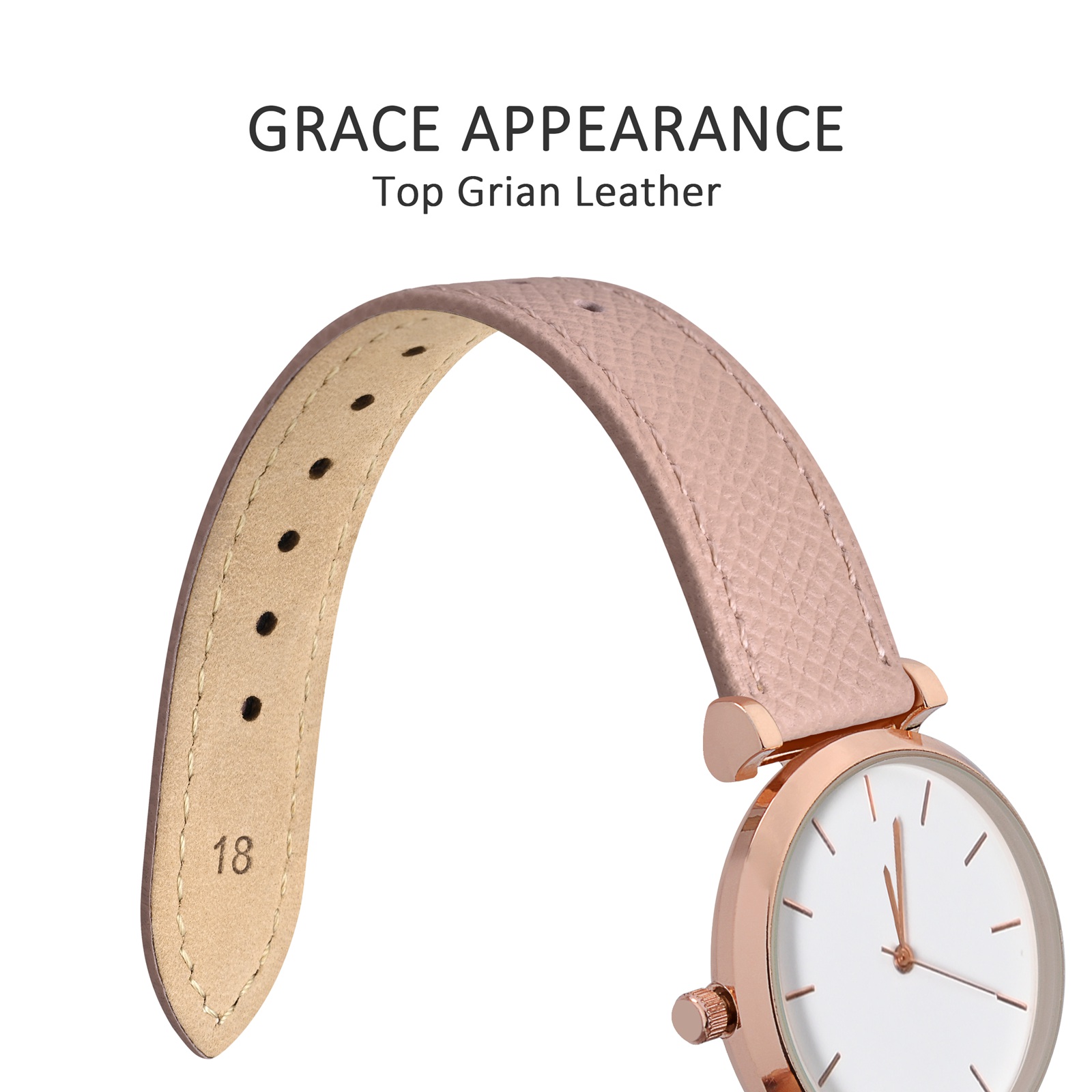 WOCCI Top Grain Leather Watch  - Leather Strap Quick Release review and price