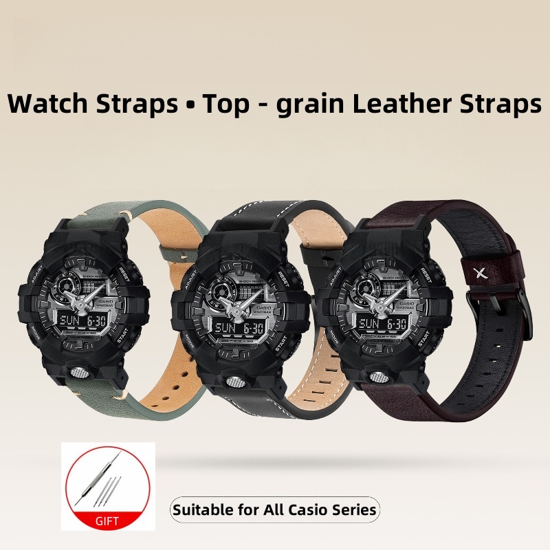 Genuine leather 16mm Strap For - Casio Watch G-Shock Dw-5600 review and price