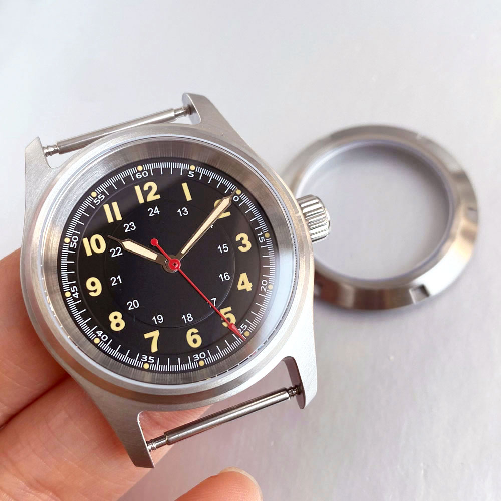 Diver 36mm Pilot Watch Case 20 - Seiko Watch 5 Sports review and price