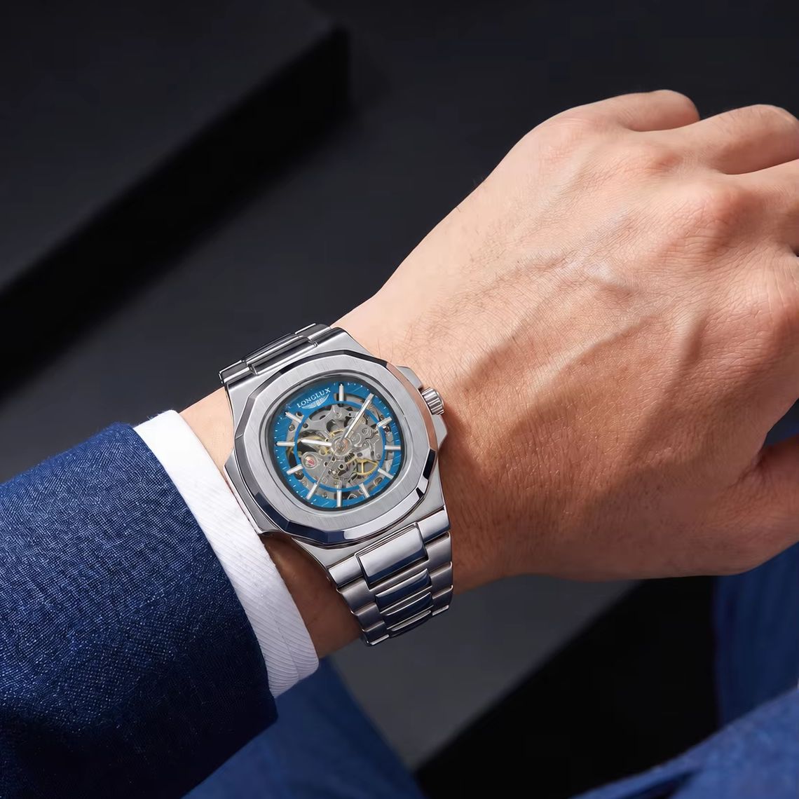 LONGLUX Men Automatic Mechanic - Seiko Watch 5 Sports review and price