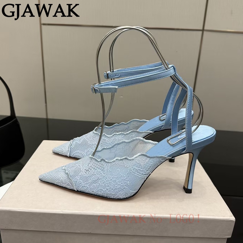 Thin High Heels Shoes Women Po - Mesh Strap Metal review and price